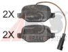 A.B.S. 37853 Brake Pad Set, disc brake